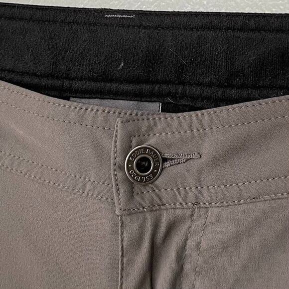Eddie Bauer Mens Size 36X30 Gray Nylon Fleece Lined Pants Actual 38X29 Gorpcore - Picture 3 of 13
